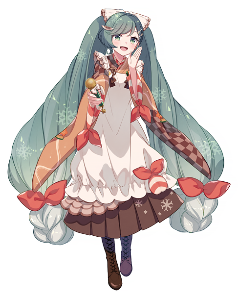 雪ミクイラスト